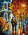Leonid Afremov AFTER THE DATE painting